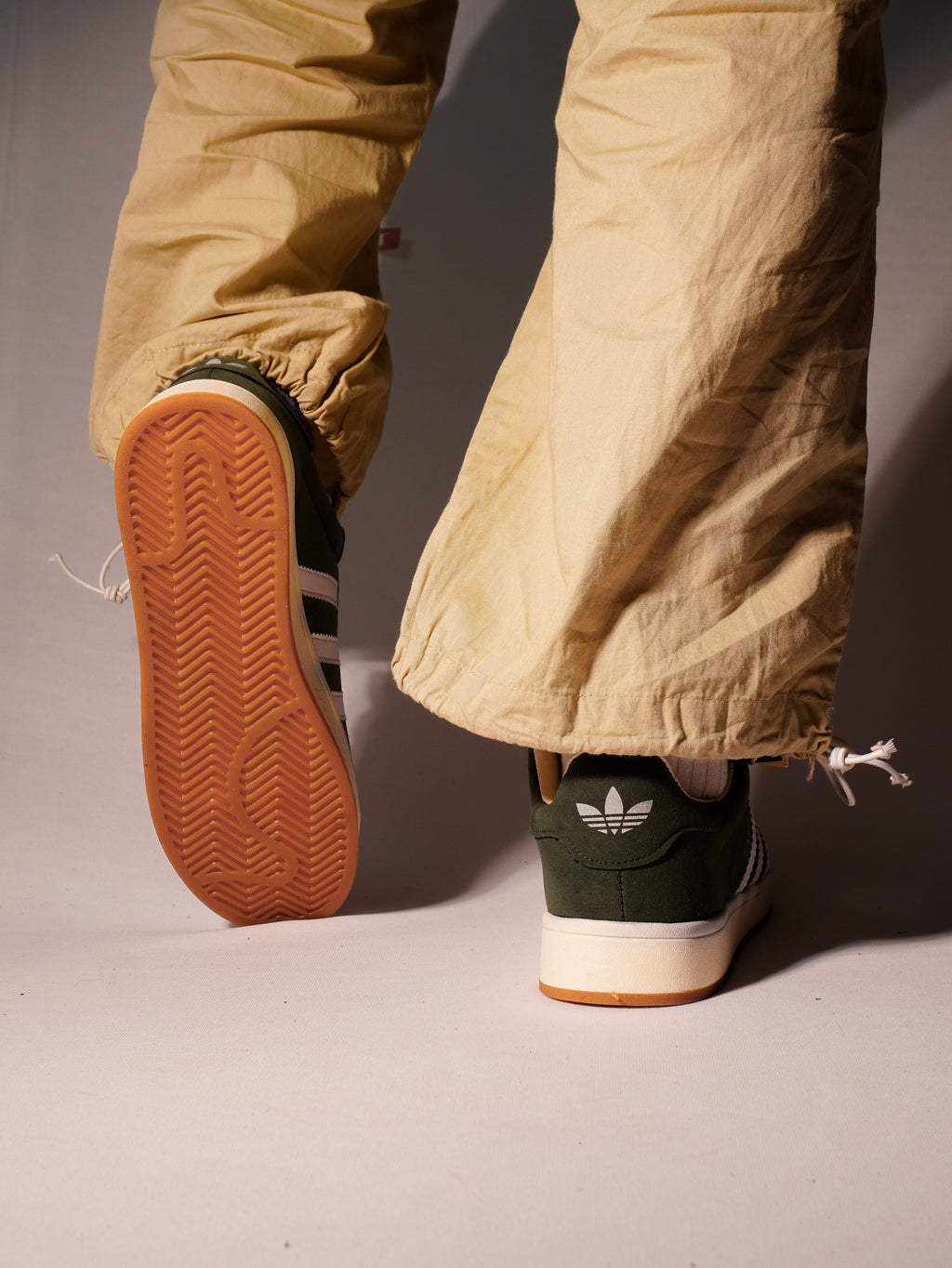 Campus Green White Gum Suede Edition