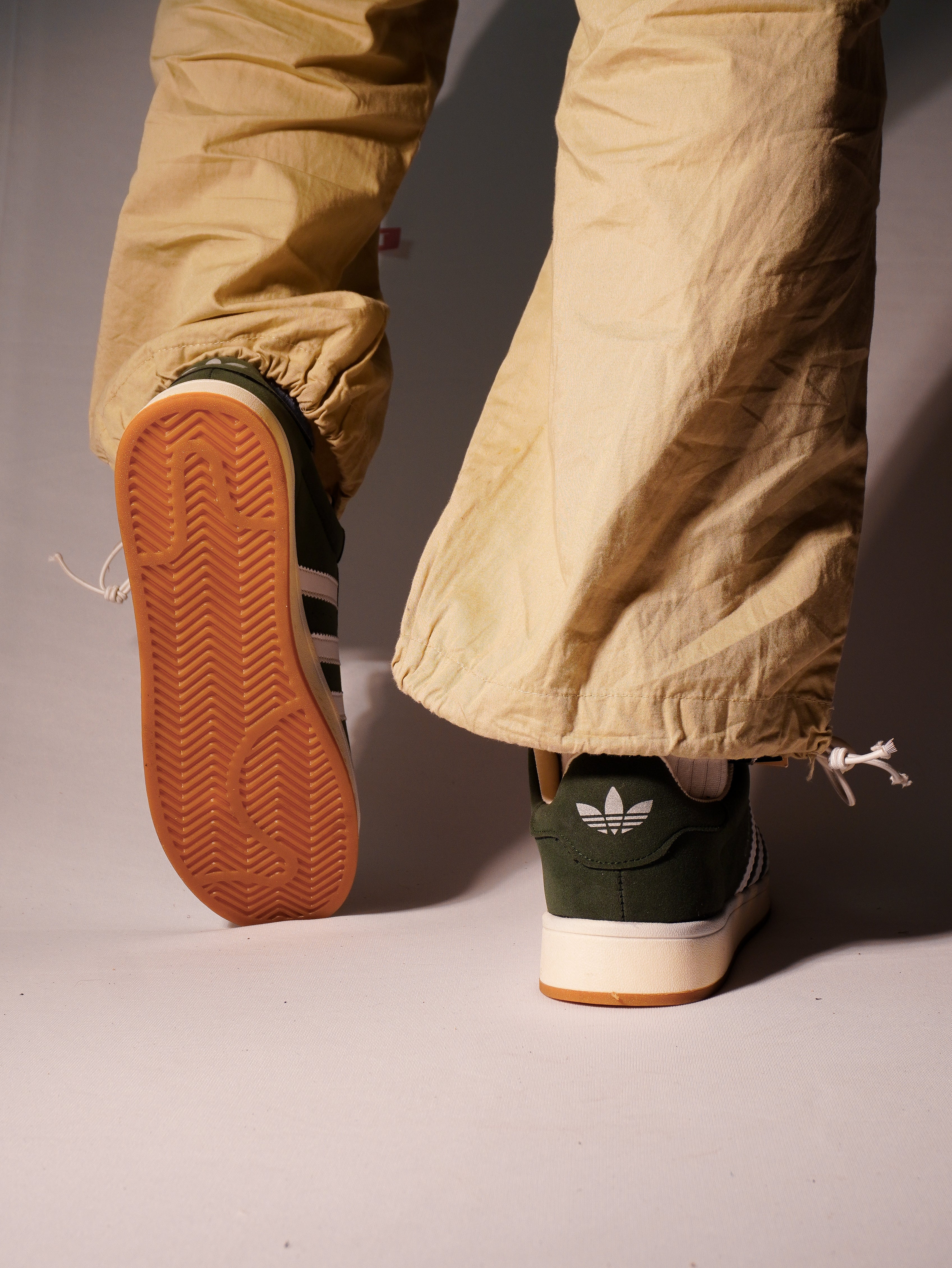 Campus Green White Gum Suede Edition