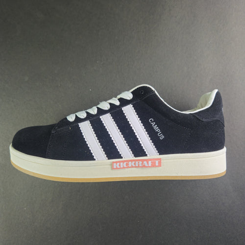 Campus Black White Gum Suede Edition