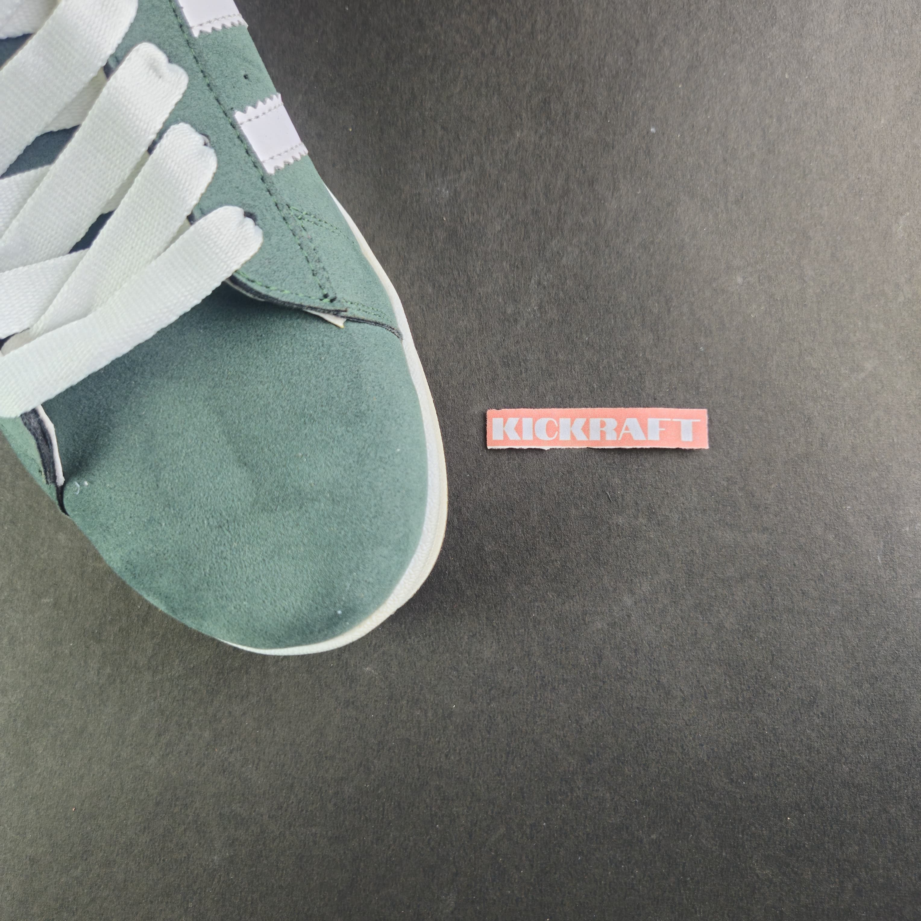 Campus Green White Gum Suede Edition