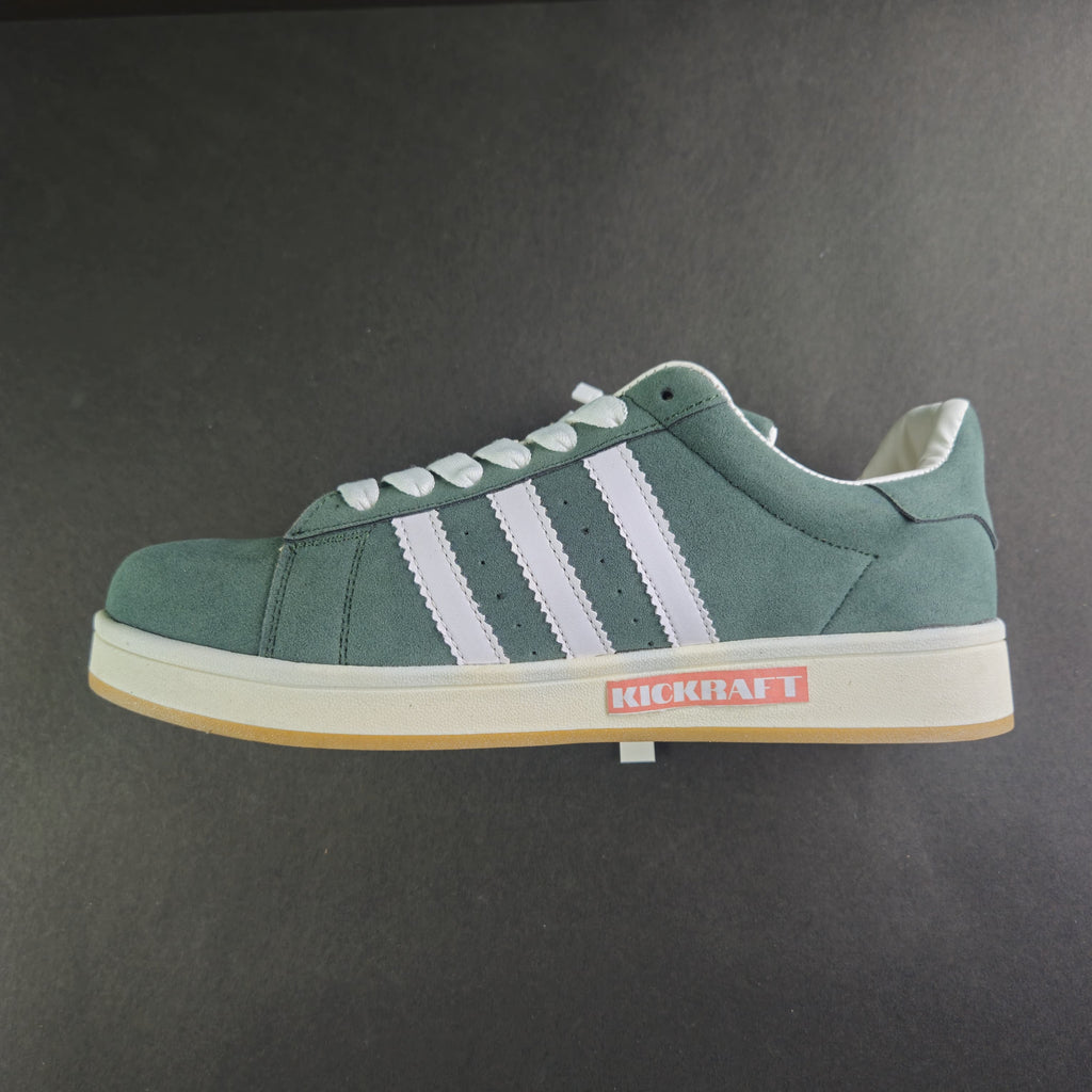 Campus Green White Gum Suede Edition