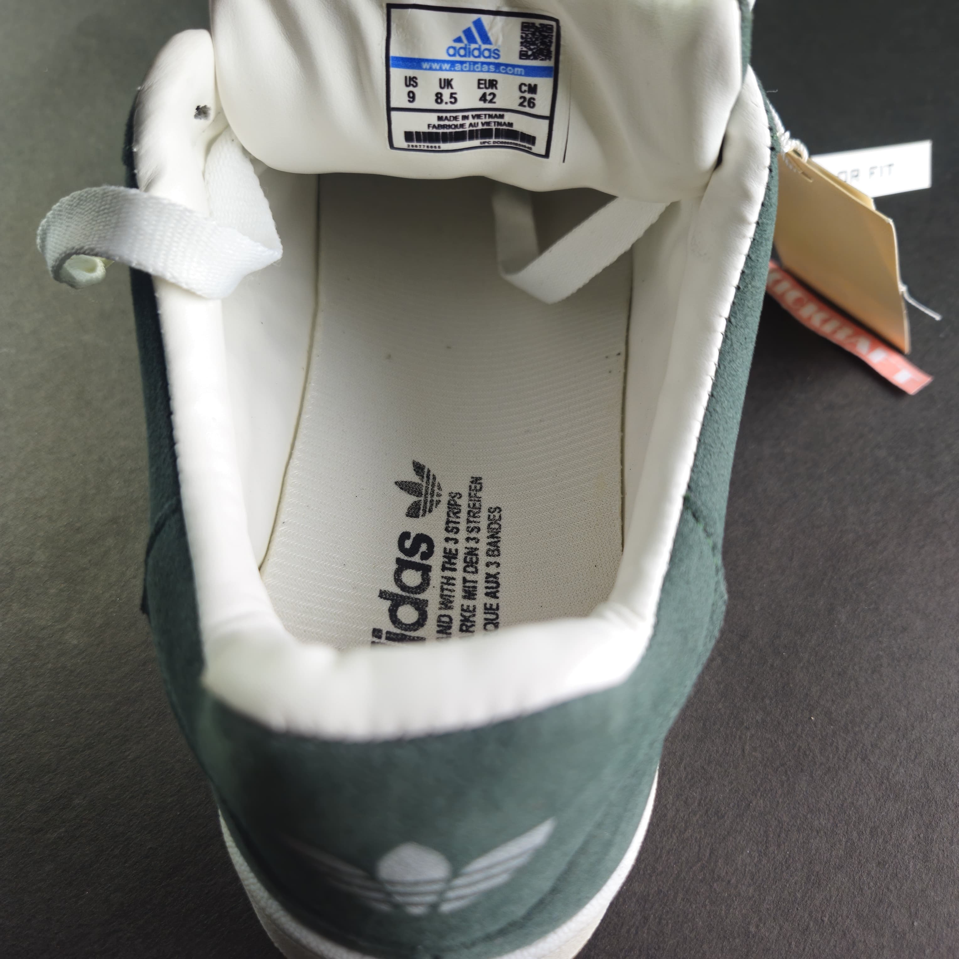 Campus Green White Gum Suede Edition